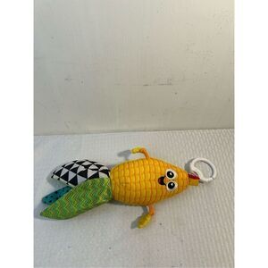 Lamaze 14" corn‎ toy rattle crinkle infant toddler toy replacement